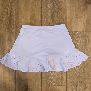 Girls Purple Golf Skirt